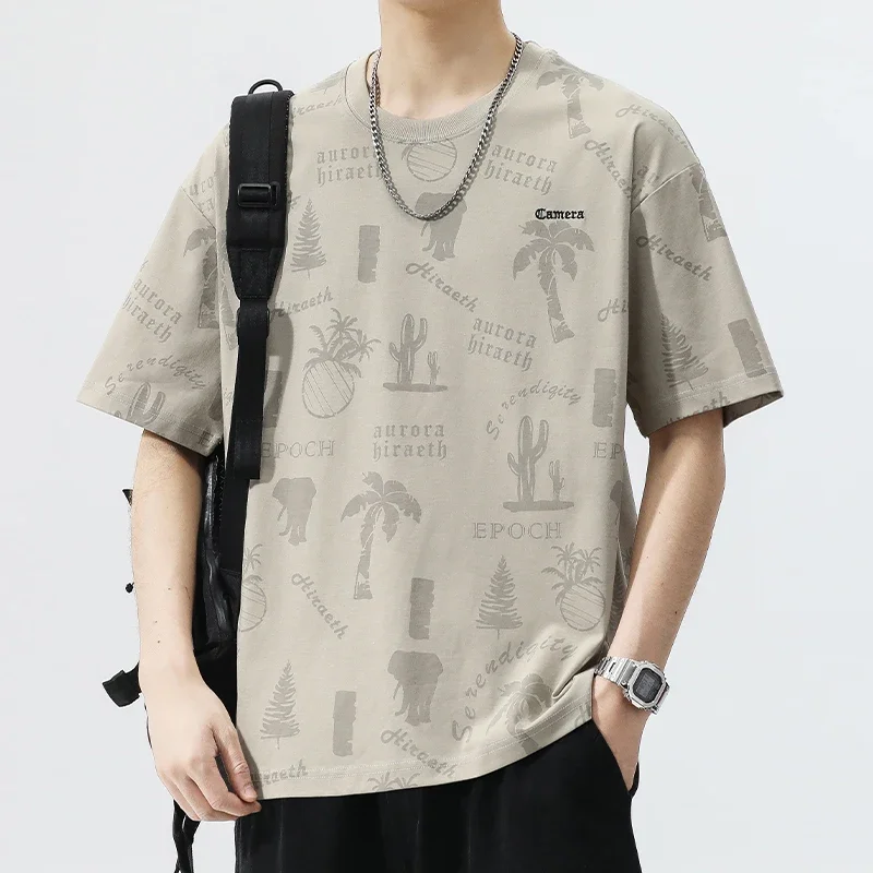 Pop Oversized T Shirts Man Hawaiian Beach Print Graphic T-Shirt Summer O-neck Loose Short Sleeve Top Harajuku Streetwear Men
Pop Oversized T Shirts Man Hawaiian Beach Print Graphic T-Shirt Summer O-neck Loose Short Sleeve Top Harajuku Streetwear Men