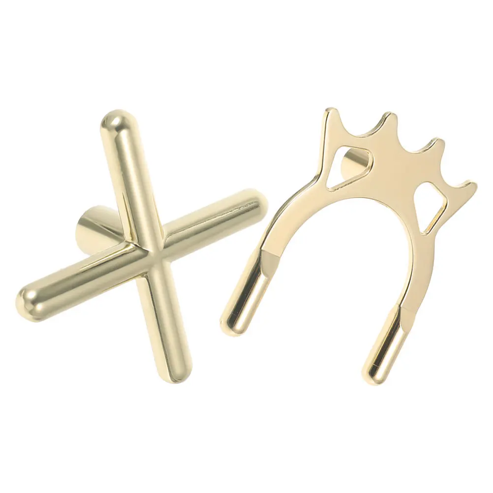 2Pcs Pool Cue Bridge Stick Copper Cross Durable Stable High Bridge Head Pool Table Cue Accessories Billiards Accessories
2Pcs Pool Cue Bridge Stick Copper Cross Durable Stable High Bridge Head Pool Table Cue Accessories Billiards Accessories