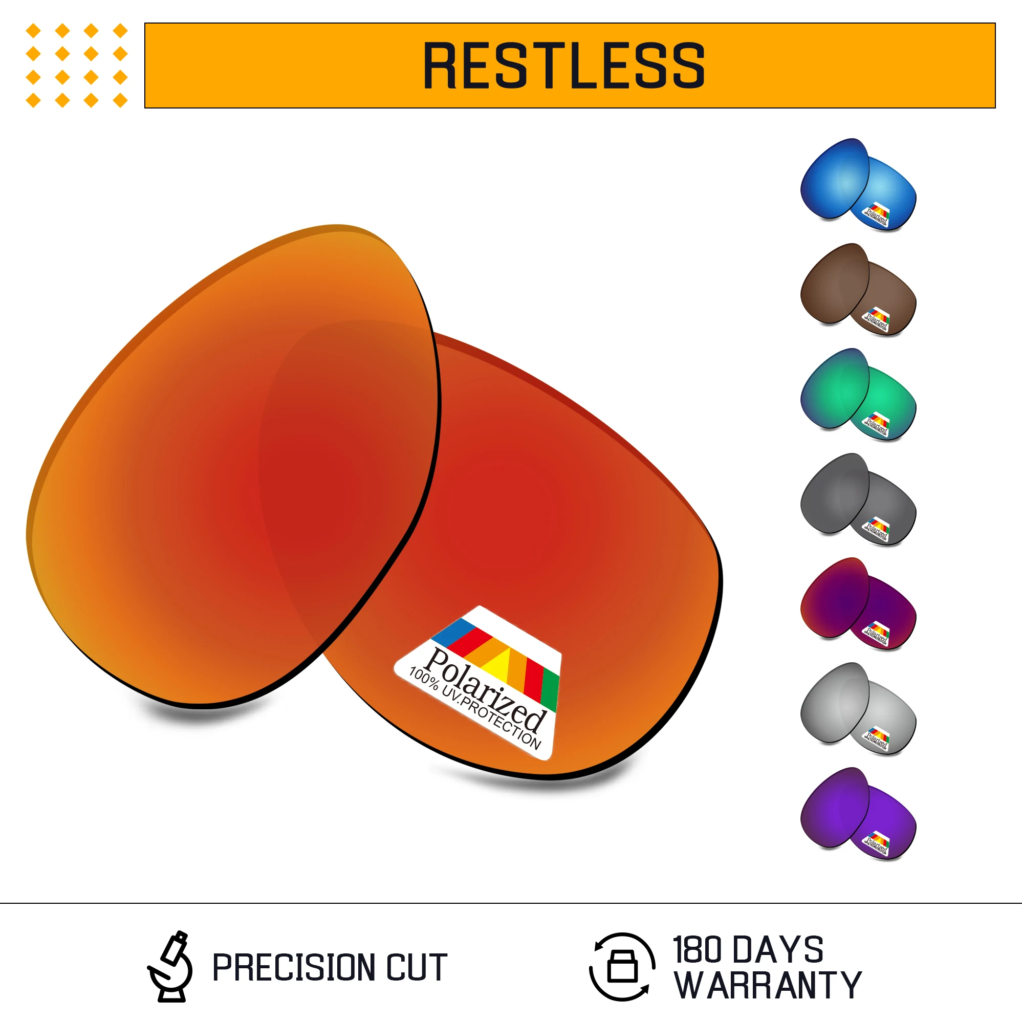 Rarayvix Polarized Replacement Lenses UV400 Protective for Oakley Restless OO4038-60mm Sunglasses
Rarayvix Polarized Replacement Lenses UV400 Protective for Oakley Restless OO4038-60mm Sunglasses