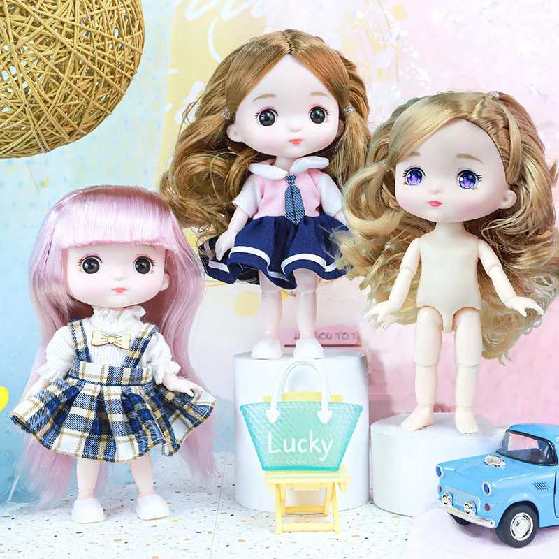 16 см милая кукла, игровой домик, Мини кукла с 13 шарнирами, Подвижная кукла Bjd, Детская кукла для девочек, игрушка в подарок
16 см милая кукла, игровой домик, Мини кукла с 13 шарнирами, Подвижная кукла Bjd, Детская кукла для девочек, игрушка в подарок