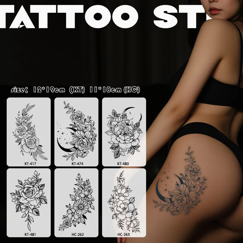 Botanical Semi Permanent Tattoo Stickers Waterproof Non Reflective Realistic Pattern Arm Collarbone Party Makeup
Botanical Semi Permanent Tattoo Stickers Waterproof Non Reflective Realistic Pattern Arm Collarbone Party Makeup