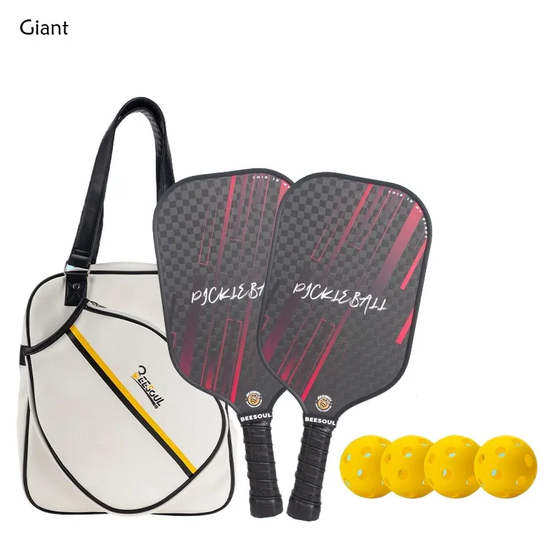 Carbon Fiber Paddle Set 13/16mm Thickness Carbon Fiber Professional Training Sports Hole Ball Competition Set Racket
Carbon Fiber Paddle Set 13/16mm Thickness Carbon Fiber Professional Training Sports Hole Ball Competition Set Racket