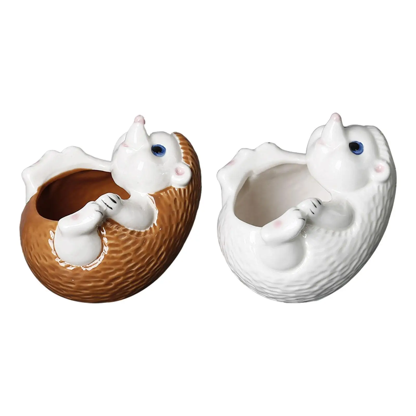 Ceramic Animal Planter Gifts Ceramic Ornament Creative Plant Flowerpot Plants Container for Balcony Home Garden Indoor Outdoor
Ceramic Animal Planter Gifts Ceramic Ornament Creative Plant Flowerpot Plants Container for Balcony Home Garden Indoor Outdoor