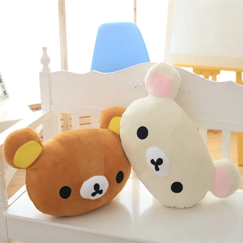 50*30 см Rilakkuma плюшевый медведь плюшевые куклы милые животные мягкая подушка Kawaii украшение комнаты подушки игрушки хобби подарки для детей
50*30 см Rilakkuma плюшевый медведь плюшевые куклы милые животные мягкая подушка Kawaii украшение комнаты подушки игрушки хобби подарки для детей