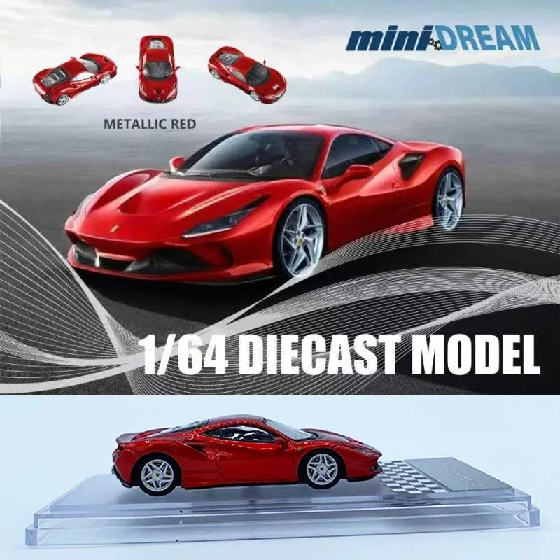 Mini Dream 1:64 Model Car F8 Tributo Alloy Die-Cast Sport Vehicle - Metallic Red
Mini Dream 1:64 Model Car F8 Tributo Alloy Die-Cast Sport Vehicle - Metallic Red