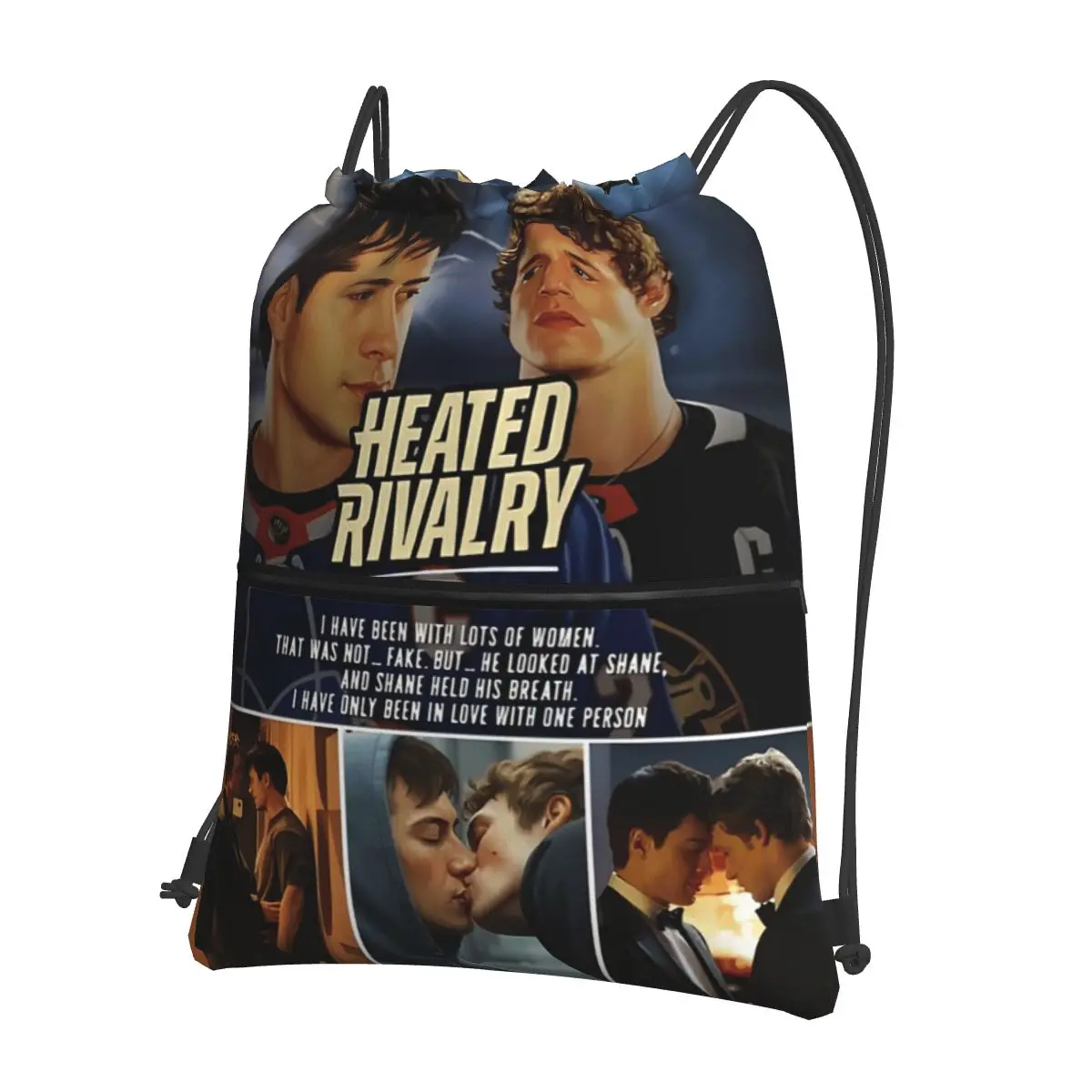 Heated Rivalry Backpacks Fashion Drawstring Bags Sports Bag Book Bags for Travel Students
Heated Rivalry Backpacks Fashion Drawstring Bags Sports Bag Book Bags for Travel Students