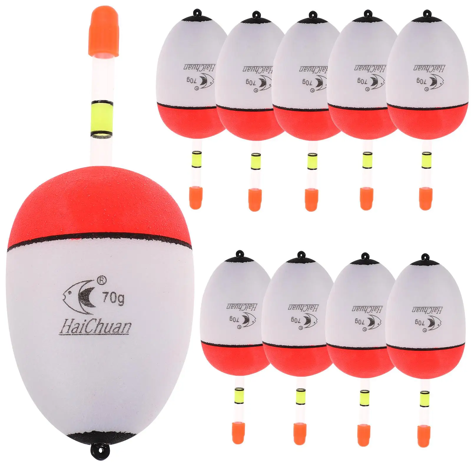 10 Pcs Nice Fishing Tool Luminous Floats Sea fishing Floating White Non-absorbent
10 Pcs Nice Fishing Tool Luminous Floats Sea fishing Floating White Non-absorbent