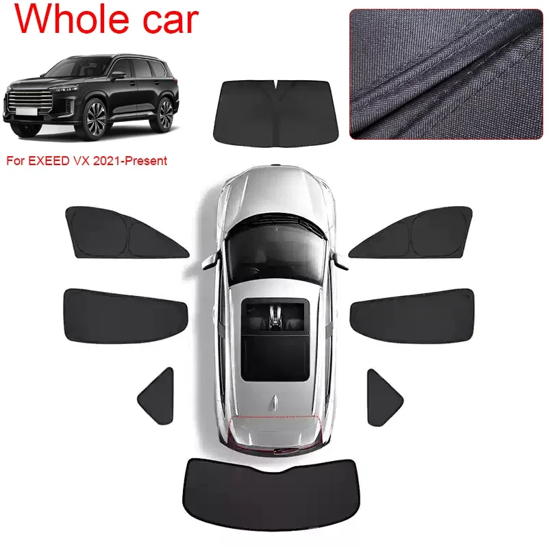 For EXEED VX 2021-Present Car Privacy Sun Shade Window Covering UV Block Thermal Insulated Auto Anti-UV Protect Mat Accessories
For EXEED VX 2021-Present Car Privacy Sun Shade Window Covering UV Block Thermal Insulated Auto Anti-UV Protect Mat Accessories