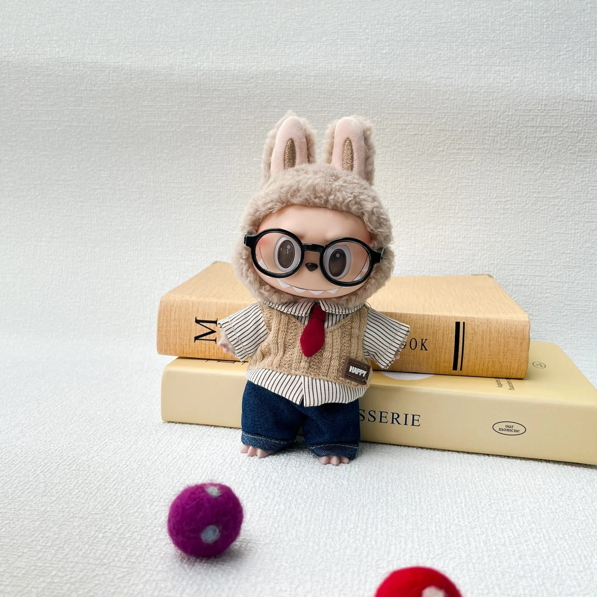 Labubu 1st-2nd Gen Sitting Party 17cm Labubu Doll Clothes Accessories Heart-Moving Macaron Clothes Labubu College Style Couple
Labubu 1st-2nd Gen Sitting Party 17cm Labubu Doll Clothes Accessories Heart-Moving Macaron Clothes Labubu College Style Couple