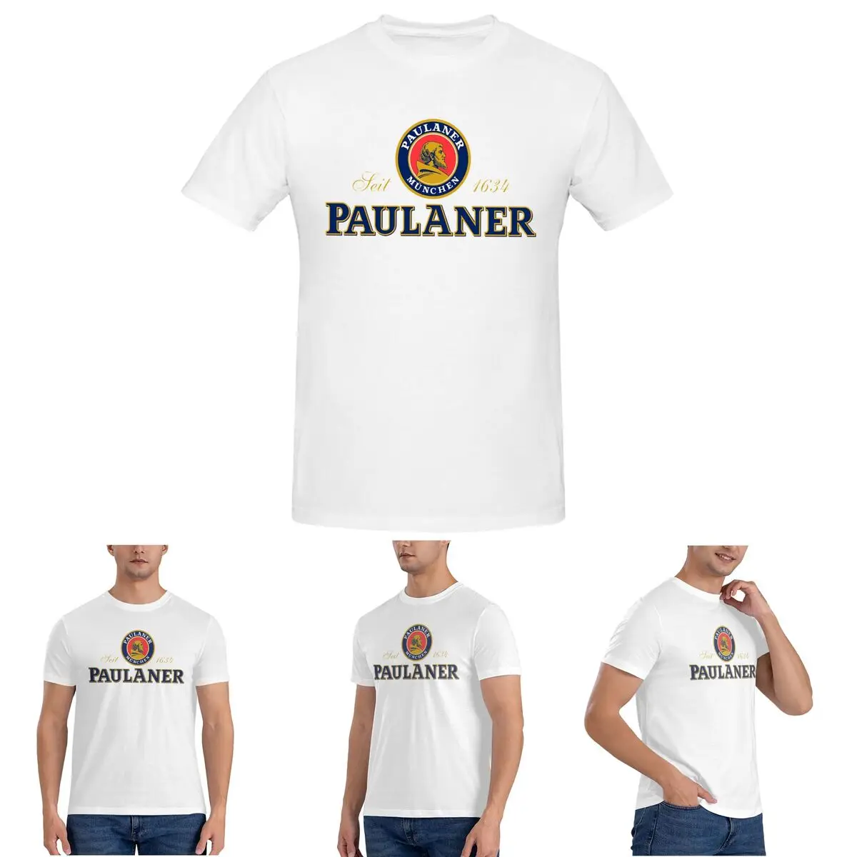 Paulaner Munchen T-Shirt for Men Cotton Plus Size T Shirts Men's Short Sleeve Round Neck Summer Clothes Tops S-6XL
Paulaner Munchen T-Shirt for Men Cotton Plus Size T Shirts Men's Short Sleeve Round Neck Summer Clothes Tops S-6XL