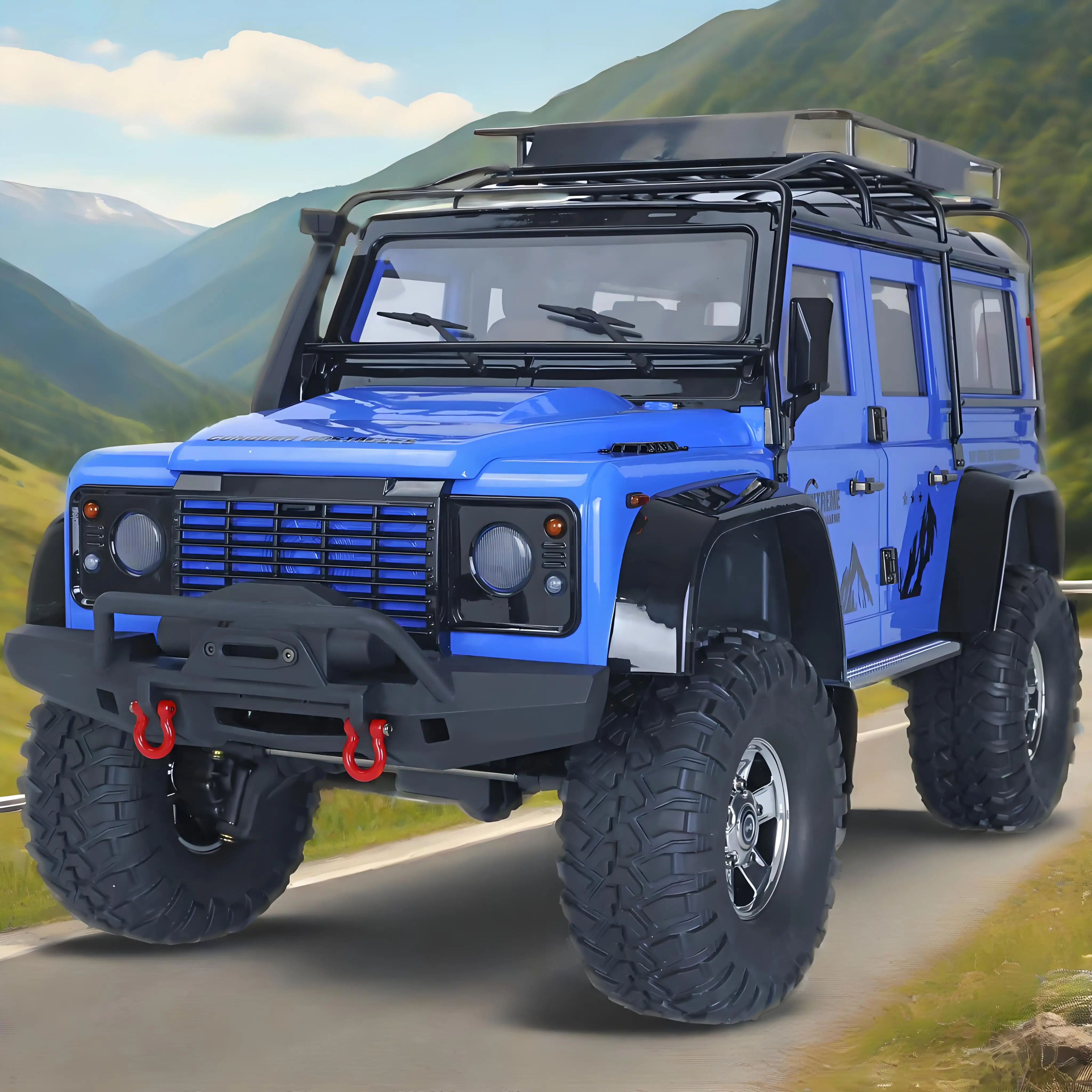 HG P411 RC Гусеничный автомобиль 1/10 4x4 с дистанционным управлением внедорожник 2-скоростная модель автомобиля с трансмиссией
HG P411 RC Гусеничный автомобиль 1/10 4x4 с дистанционным управлением внедорожник 2-скоростная модель автомобиля с трансмиссией