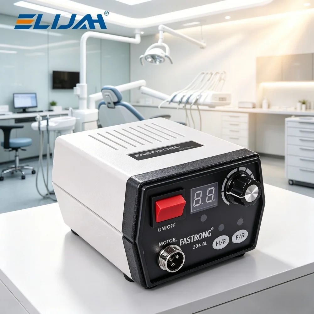 ELIJAH Dental Lab Brushless Micromotor 40000RPM with 102LN Handpiece Foot Pedal for Dental Polishing Carving Manicure Tool
ELIJAH Dental Lab Brushless Micromotor 40000RPM with 102LN Handpiece Foot Pedal for Dental Polishing Carving Manicure Tool
