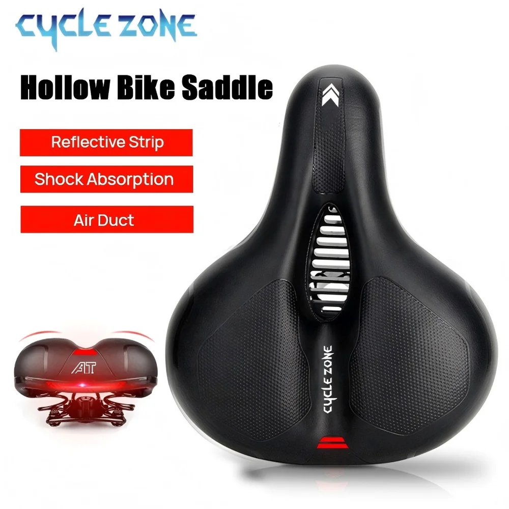 Велосипедное седло, амортизирующая подушка для велосипедного сиденья со светоотражающей полосой, велосипедные сиденья MTB, мягкие удобные чехлы на сиденья седла
Велосипедное седло, амортизирующая подушка для велосипедного сиденья со светоотражающей полосой, велосипедные сиденья MTB, мягкие удобные чехлы на сиденья седла