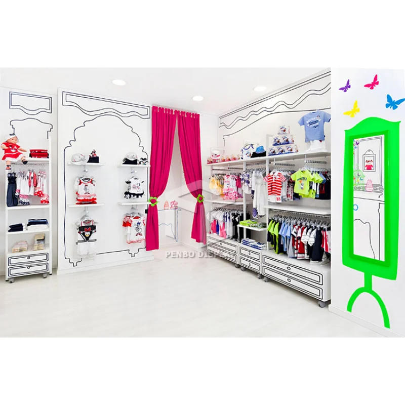 2025customized.Clothes Display Rack Kids Clothing Store Interior Design Shop Design
2025customized.Clothes Display Rack Kids Clothing Store Interior Design Shop Design
