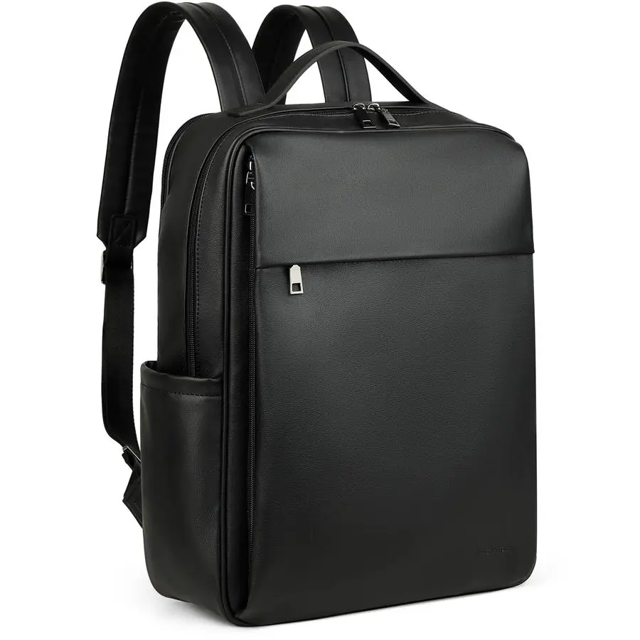 15.6 inch PU Leather Laptop Backpack Purse for Women, Large College Casual Backpack Travel Bag Black
15.6 inch PU Leather Laptop Backpack Purse for Women, Large College Casual Backpack Travel Bag Black