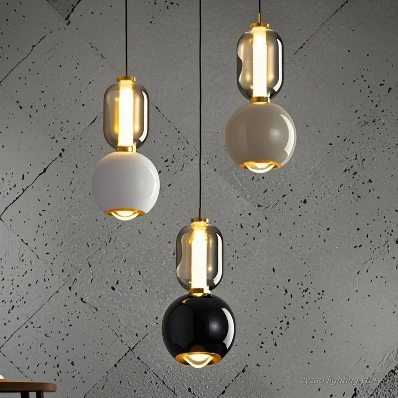Nordic Glass LED Home Decor Pendant Lights Bedrooms Study Rooms Dining Room Halls Corridors Lighting Fixtures Bedside Lamp
Nordic Glass LED Home Decor Pendant Lights Bedrooms Study Rooms Dining Room Halls Corridors Lighting Fixtures Bedside Lamp