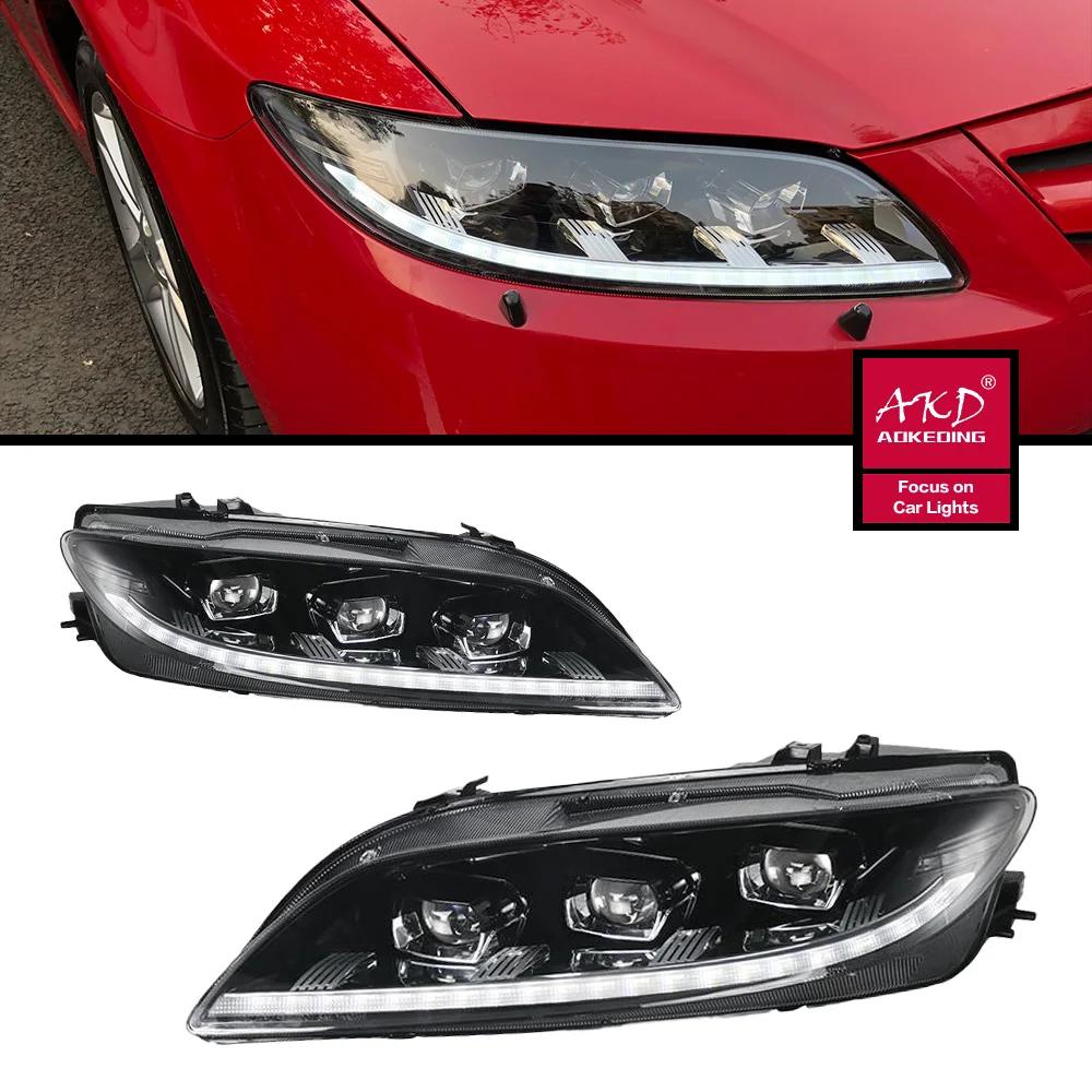 2 PCS Auto Car Head Light Parts For Mazda 6 2004-2015 New Modified LED Lamps Headlights DRL Dual Projector Facelift
2 PCS Auto Car Head Light Parts For Mazda 6 2004-2015 New Modified LED Lamps Headlights DRL Dual Projector Facelift