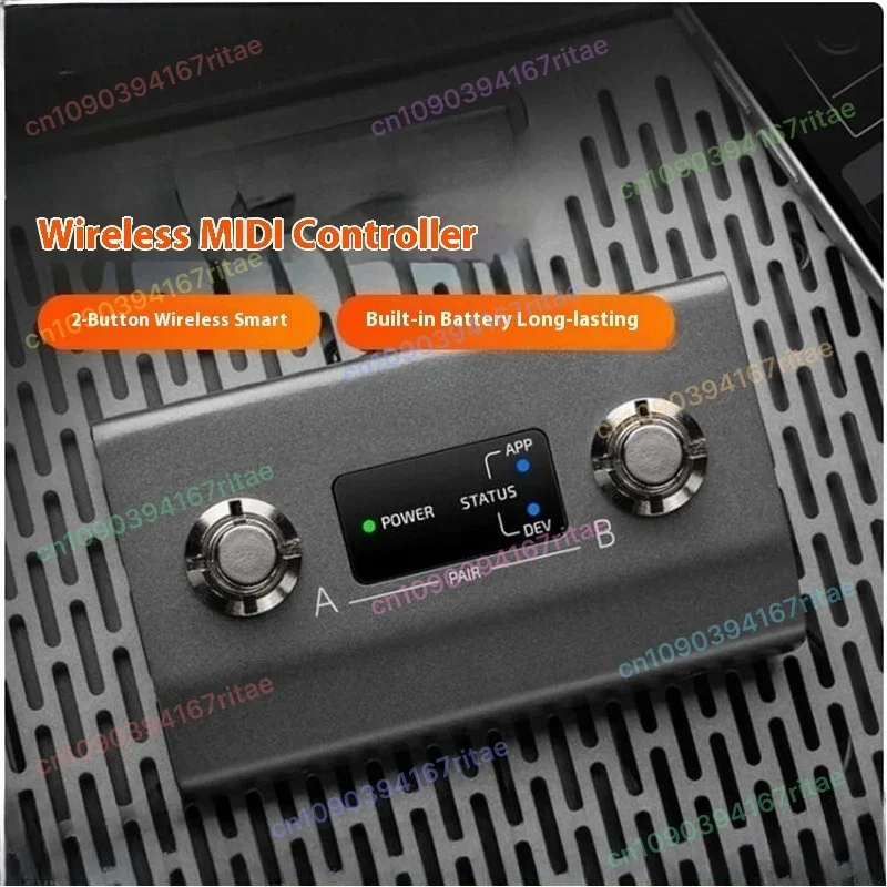 Hotone Pulze Control Wireless MIDI Controller With CTRL/MIDI TRS Jacks For Adapting External Footswitches/Expression Pedals
Hotone Pulze Control Wireless MIDI Controller With CTRL/MIDI TRS Jacks For Adapting External Footswitches/Expression Pedals