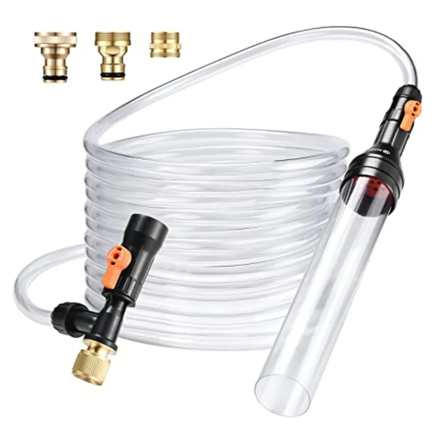 Gravel Vacuum for Aquarium Water Changer Fish Tank Cleaning ToolsSiphon Universal Quick Pump Aquarium Water Changing
Gravel Vacuum for Aquarium Water Changer Fish Tank Cleaning ToolsSiphon Universal Quick Pump Aquarium Water Changing