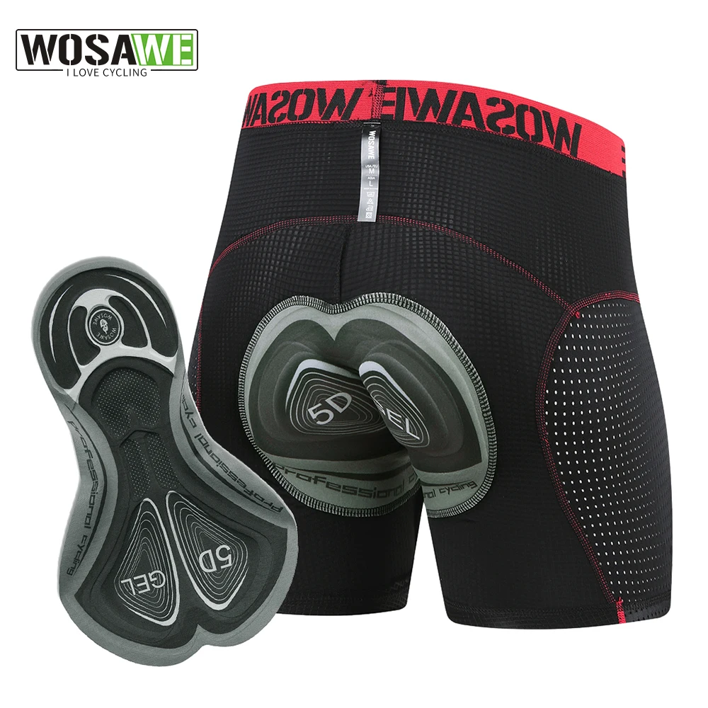 WOSAWE Men's Cycling Shorts Breathable Mesh Cycling Underwear Gel Pad Shockproof MTB Bike Shorts dropshipping Bicycle Underwear
WOSAWE Men's Cycling Shorts Breathable Mesh Cycling Underwear Gel Pad Shockproof MTB Bike Shorts dropshipping Bicycle Underwear