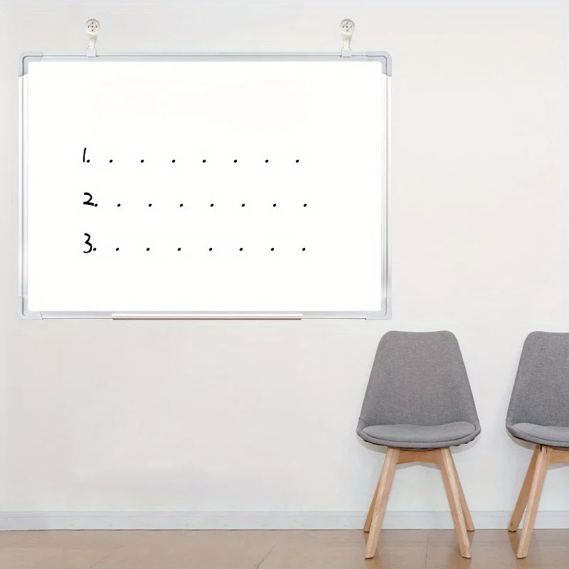 Double sided magnetic whiteboard, whiteboard green board, small dry erase board, wall mounted writing board, portable.
Double sided magnetic whiteboard, whiteboard green board, small dry erase board, wall mounted writing board, portable.