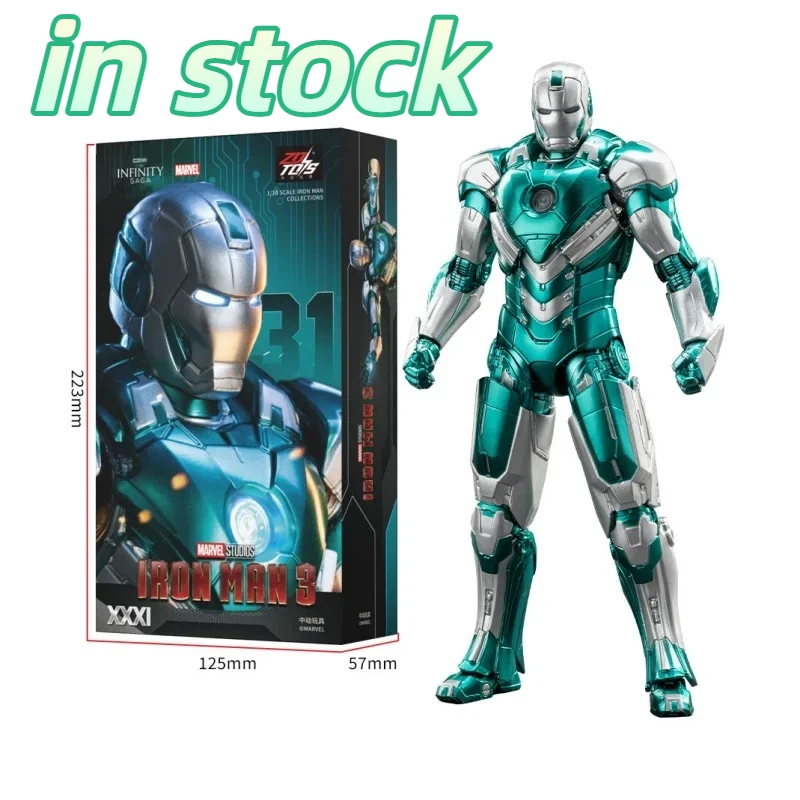 In Stock MZD Toys Iron Man Mark31 Mark32 Mark34 1/10 Movable Action Figure Marvel Collectible Statue Toy For Marvel Fans Boys
In Stock MZD Toys Iron Man Mark31 Mark32 Mark34 1/10 Movable Action Figure Marvel Collectible Statue Toy For Marvel Fans Boys