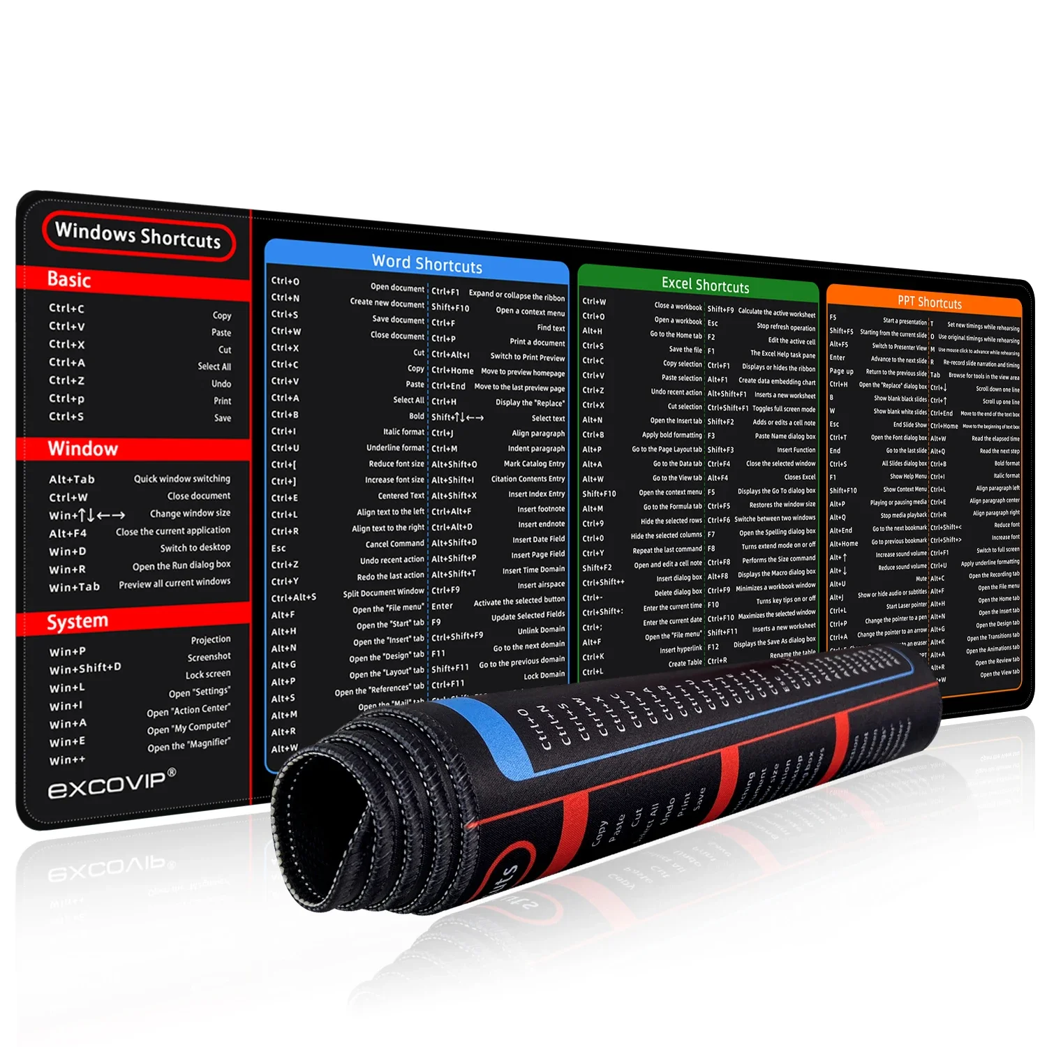 Игровой коврик, большой коврик для мыши, прошитый Powerpoint с Edge Word EXCO, расширенная мышь, программное обеспечение, ярлыки, клавиатура, стол, Excel Office B
Игровой коврик, большой коврик для мыши, прошитый Powerpoint с Edge Word EXCO, расширенная мышь, программное обеспечение, ярлыки, клавиатура, стол, Excel Office B