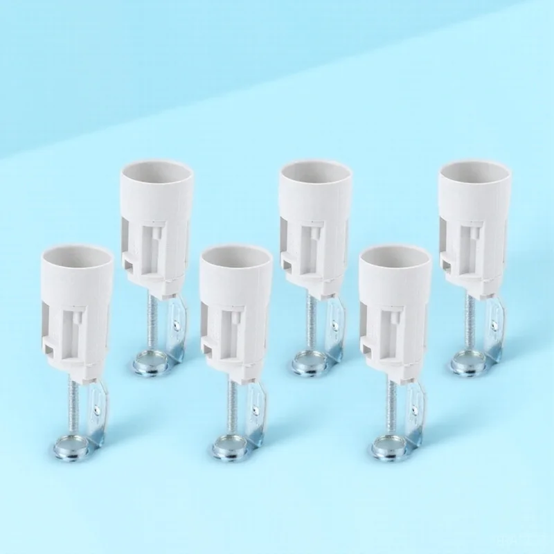 6Pcs E14 Candelabra Socket Adapter Screw Type Light Socket Replacement Lamp Parts for Chandelier Table Floor Wall Lighting 
6Pcs E14 Candelabra Socket Adapter Screw Type Light Socket Replacement Lamp Parts for Chandelier Table Floor Wall Lighting
