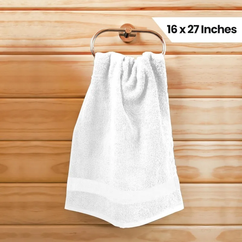 Salon Towel, Pack of 24, Not Bleach Proof, 16 by 27 Inches, Highly Absorbent Cotton Towels for Hand, Gym,
Salon Towel, Pack of 24, Not Bleach Proof, 16 by 27 Inches, Highly Absorbent Cotton Towels for Hand, Gym,