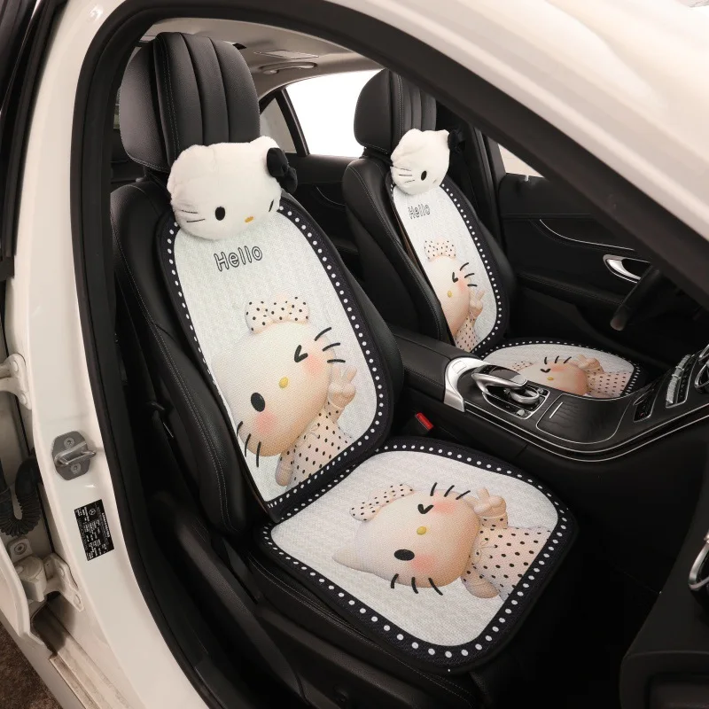 Universal 3D Linen Car Seat Cushion Breathable Summer KT Cat Design Cute Three-Dimensional Effect Seat Accessories
Universal 3D Linen Car Seat Cushion Breathable Summer KT Cat Design Cute Three-Dimensional Effect Seat Accessories
