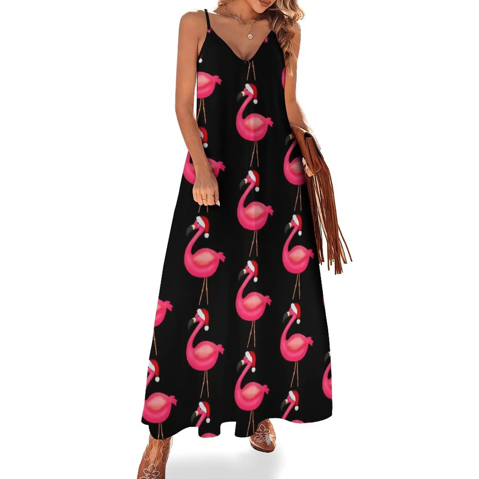 Pink Flamingo Christmas Sleeveless Long Dress dress women summer 2025 summer dress womens 2025
Pink Flamingo Christmas Sleeveless Long Dress dress women summer 2025 summer dress womens 2025