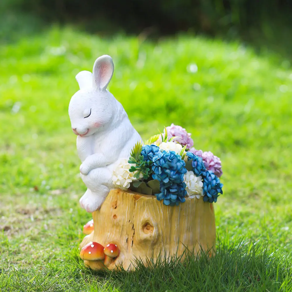 1Pcs Premium Quality Resin Plant Pot Unique Rabbit Design Succulent Container Decor Succulent Plant Pot Decorative Flowerpot
1Pcs Premium Quality Resin Plant Pot Unique Rabbit Design Succulent Container Decor Succulent Plant Pot Decorative Flowerpot