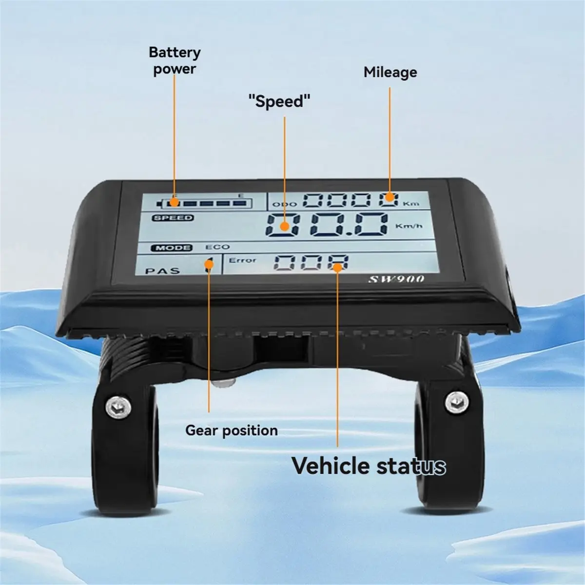 (ABHW) Tri-Mode Controller 36V/48V/52V 60A with SW900 Instrument Panel+Locking Throttle for 2000W Lithium Battery Retrofit Kit
(ABHW) Tri-Mode Controller 36V/48V/52V 60A with SW900 Instrument Panel+Locking Throttle for 2000W Lithium Battery Retrofit Kit