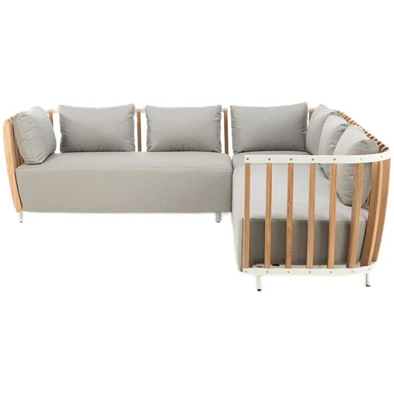 Customized Nordic outdoor rattan teak sofa coffee table combination simple villa courtyard living room garden furniture
Customized Nordic outdoor rattan teak sofa coffee table combination simple villa courtyard living room garden furniture