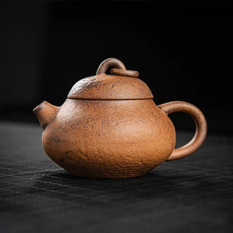 100ML Retro Japanese Style Pot Teapot Kung Fu Coarse pottery Tea Making Device Tea Infuser Tea Kettle Chinese Small Teapot
100ML Retro Japanese Style Pot Teapot Kung Fu Coarse pottery Tea Making Device Tea Infuser Tea Kettle Chinese Small Teapot