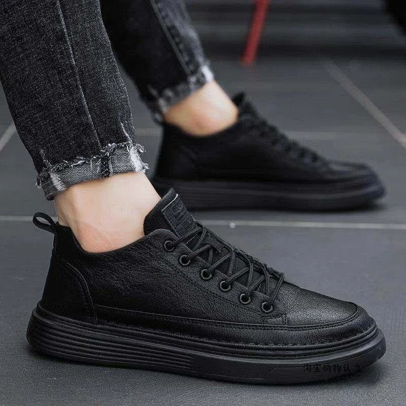 Non-Slip Kitchen Work Shoes Men's Waterproof Black Casual Shoes Breathable Rubber Sole round Toe Comfortable Leather Interior
Non-Slip Kitchen Work Shoes Men's Waterproof Black Casual Shoes Breathable Rubber Sole round Toe Comfortable Leather Interior