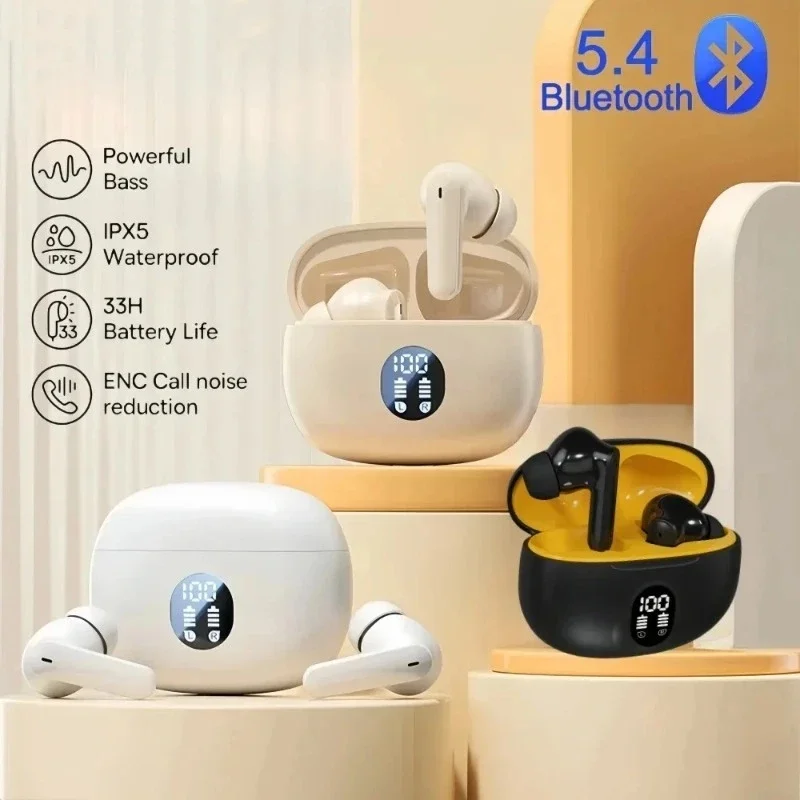 TWS wireless Bluetooth earphones with microphone, LED digital display, in ear stereo earphones, suitable for Phone
TWS wireless Bluetooth earphones with microphone, LED digital display, in ear stereo earphones, suitable for Phone