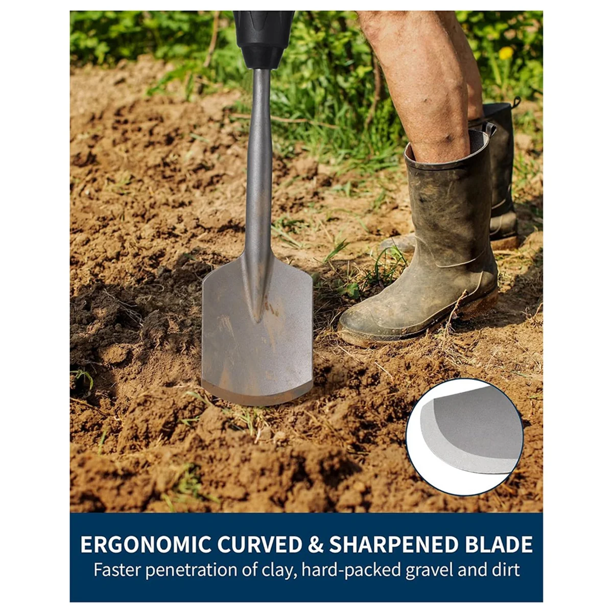 SDS Max Clay Spade For SDS Max Clay Spade, 37988 In. X 17 In.
SDS Max Clay Spade For SDS Max Clay Spade, 37988 In. X 17 In.