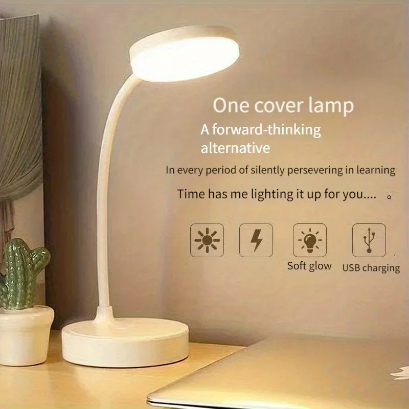 Eye-protecting LED desk lamp, rechargeable and plug-in dual use, three-level adjustable brightness mode, touch control for bedro
Eye-protecting LED desk lamp, rechargeable and plug-in dual use, three-level adjustable brightness mode, touch control for bedro