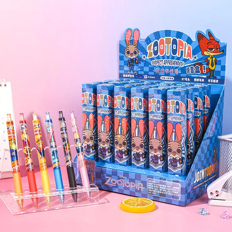24pcs/ лот мультфильм Disney Animal Press Gel Pen милые 0,5 мм черные чернила подписи ручки рекламные школьные принадлежности офиса
24pcs/ лот мультфильм Disney Animal Press Gel Pen милые 0,5 мм черные чернила подписи ручки рекламные школьные принадлежности офиса