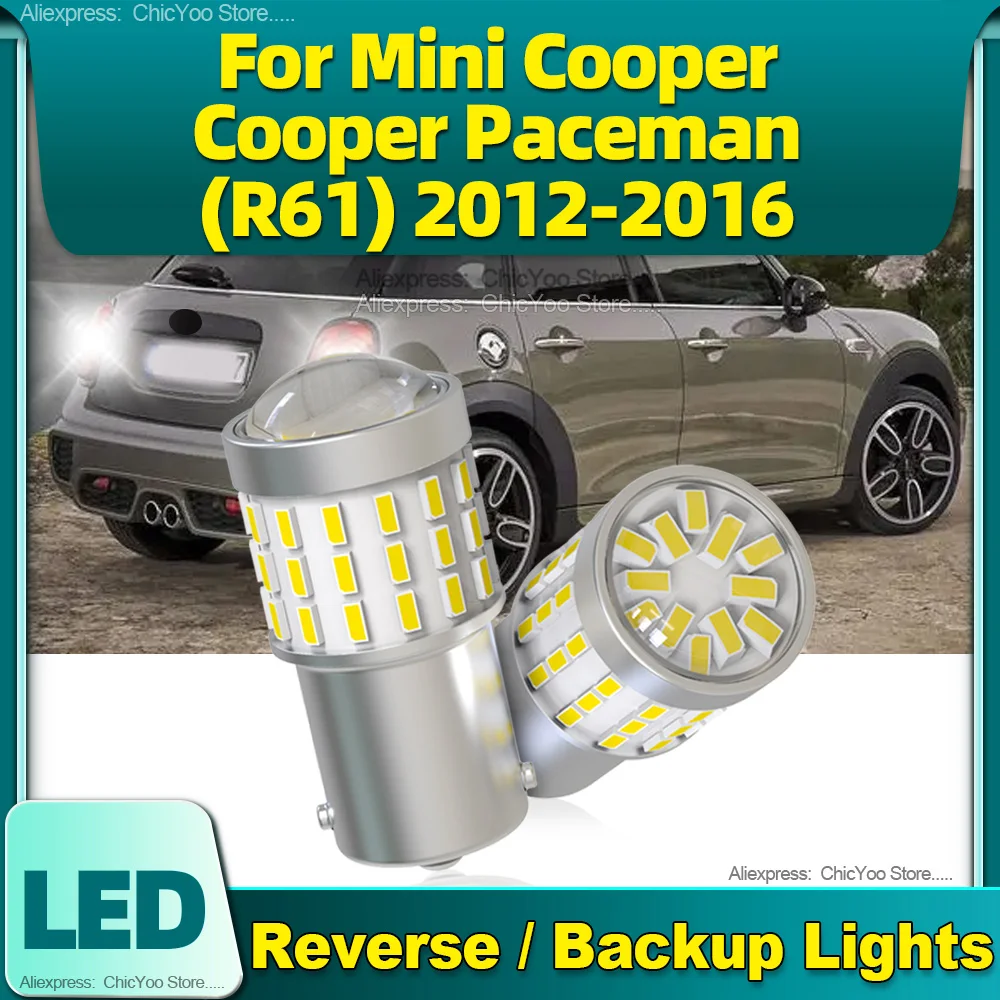 2PCS 1156 P21W LED BA15S Reverse Lamps Signal Light CSP Chips For Mini Cooper Cooper Paceman(R61) 2012 2013 2014 2015 2016
2PCS 1156 P21W LED BA15S Reverse Lamps Signal Light CSP Chips For Mini Cooper Cooper Paceman(R61) 2012 2013 2014 2015 2016