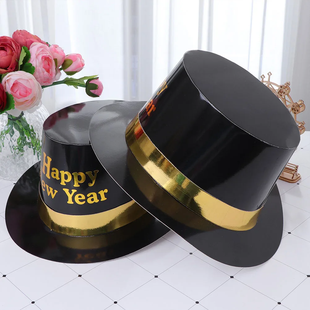 6Pcs Black Gold New Year Hats Creative Paper Tophat Headwear Party Favors Holiday Gathering Photo Props New Year Hats
6Pcs Black Gold New Year Hats Creative Paper Tophat Headwear Party Favors Holiday Gathering Photo Props New Year Hats