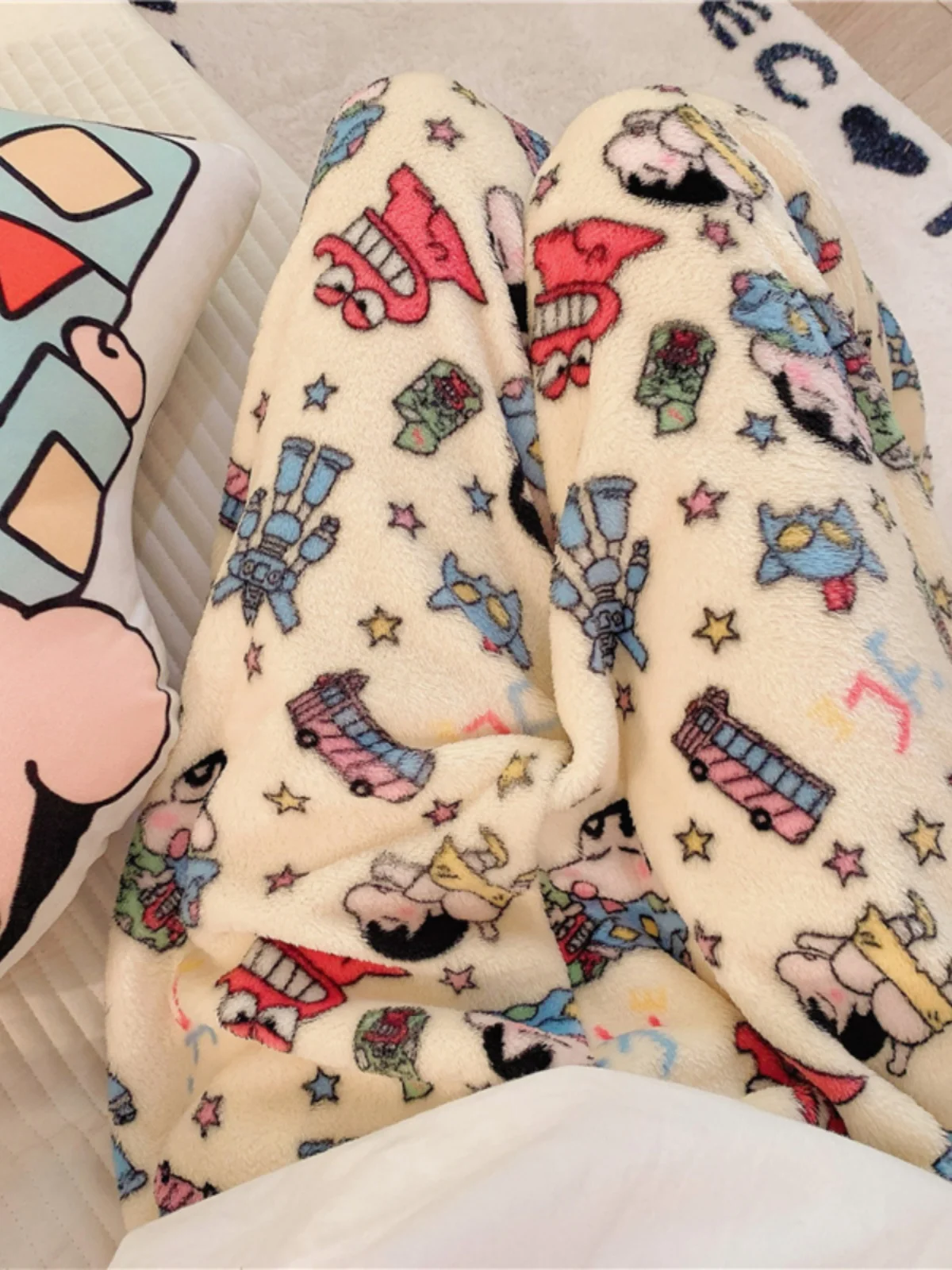 Thiened Coral Fce Sp Pants Women's Cartoon Flannel Home Clothes Winter Warm Long Pants mid Waist Elastic Waisand
Thiened Coral Fce Sp Pants Women's Cartoon Flannel Home Clothes Winter Warm Long Pants mid Waist Elastic Waisand