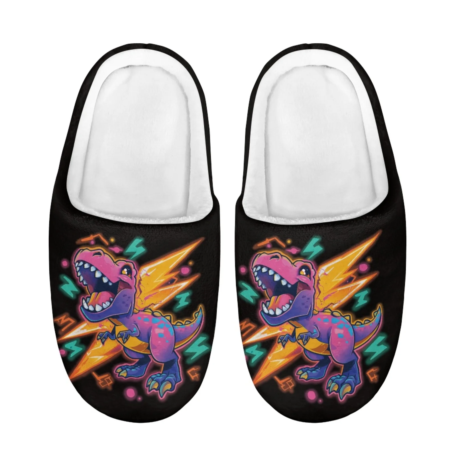 Children's Winter Slippers Warm Plush House Shoes with Classic Cartoon Dinosaur Boys & Girls Cozy Winter Plush House Shoes
Children's Winter Slippers Warm Plush House Shoes with Classic Cartoon Dinosaur Boys & Girls Cozy Winter Plush House Shoes