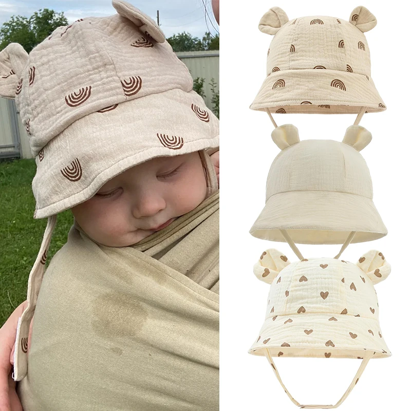 Kids Hat Spring Summer Baby Bucket Hat Panama Girls Boys Soft Muslin Cotton Cap Infant Fishing Hat Children Accessories 3pcs
Kids Hat Spring Summer Baby Bucket Hat Panama Girls Boys Soft Muslin Cotton Cap Infant Fishing Hat Children Accessories 3pcs