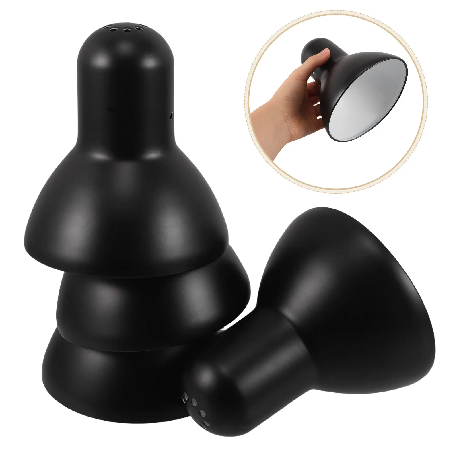 4Pcs Metal Lamp Shade Black Iron Replacement Universal Desk Lamp Cover for Office Study Table Bedside Light Black Lampshades
4Pcs Metal Lamp Shade Black Iron Replacement Universal Desk Lamp Cover for Office Study Table Bedside Light Black Lampshades