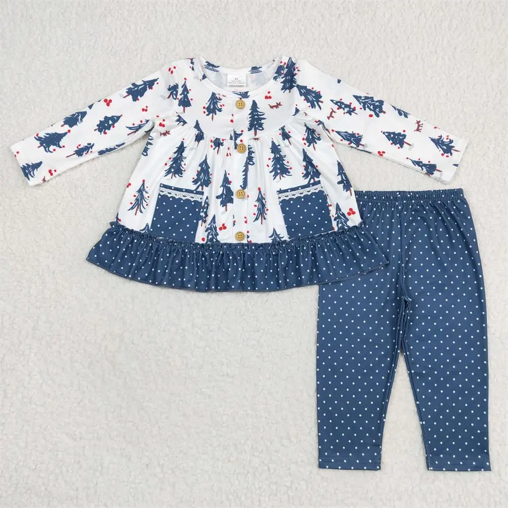 Wholesale Toddler Long Sleeves Tree Pocket Tunic Legging Pants Clothing Children Outfit Baby Girls Clothes Kids Christmas Set
Wholesale Toddler Long Sleeves Tree Pocket Tunic Legging Pants Clothing Children Outfit Baby Girls Clothes Kids Christmas Set