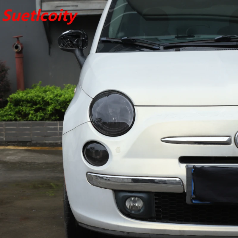 Suetlcoity For Fiat 500 2007-2015 TPU Black Car Front rear Headlights Decorative Film Sticker Car Accessories
Suetlcoity For Fiat 500 2007-2015 TPU Black Car Front rear Headlights Decorative Film Sticker Car Accessories