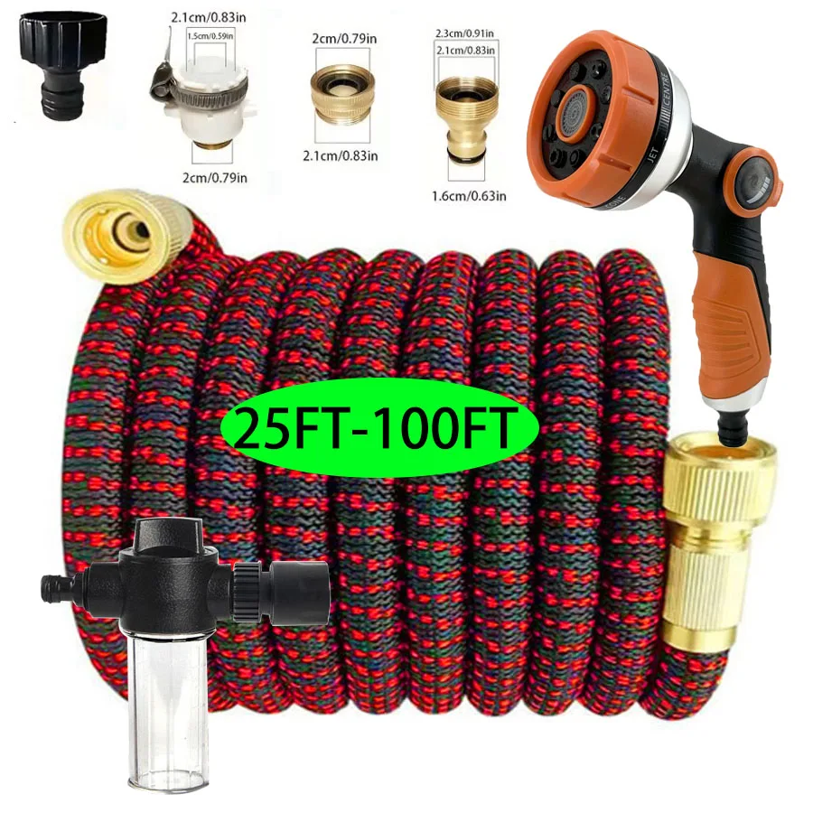 2025 Hot Garden Hose Pipe Expandable Flexible Extensible Water Hose Garden Magic Hose For Car Wash Stretch
2025 Hot Garden Hose Pipe Expandable Flexible Extensible Water Hose Garden Magic Hose For Car Wash Stretch