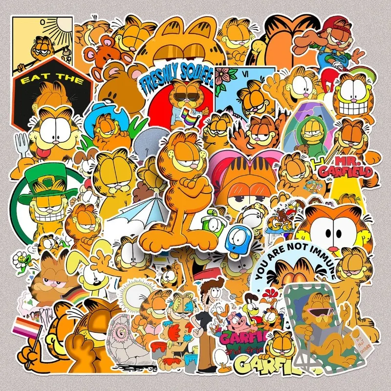 Wholesale 50pcs Garfield cat graffiti stickers cartoon high aesthetic DIY decorative desktop pen holder picture book stickers
Wholesale 50pcs Garfield cat graffiti stickers cartoon high aesthetic DIY decorative desktop pen holder picture book stickers